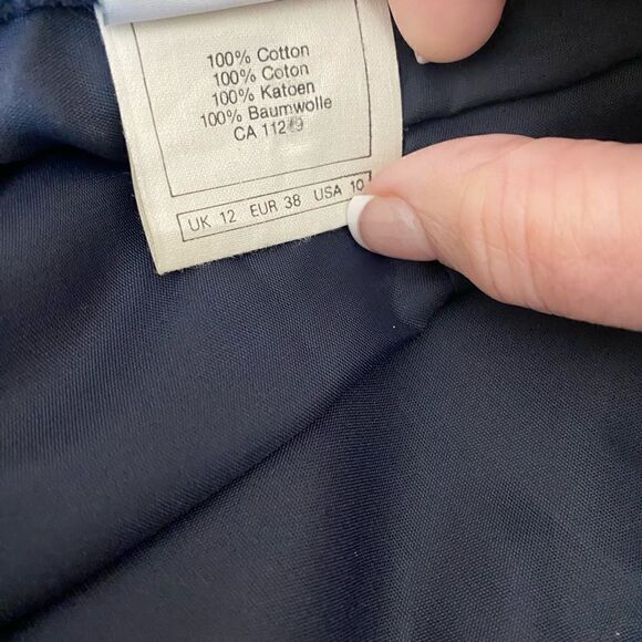 Laura Ashley Velvet Midi Dress Size 10 Vintage - Picture 7 of 7